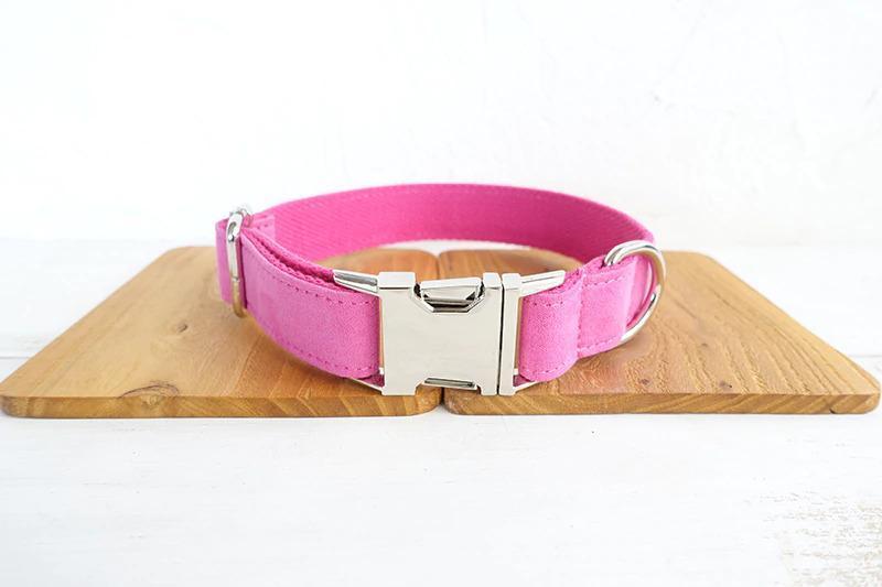Dog Collar &amp; Leash | Pink - Barker &amp; Bone