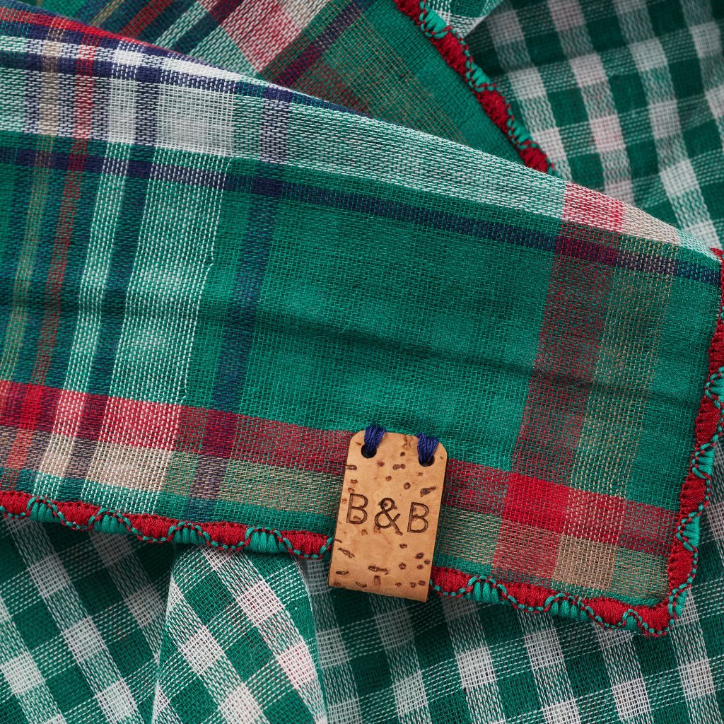 Bandana | Green/Red 1 Barker & Bone