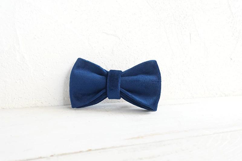 Dark Blue Bow Tie - Barker &amp; Bone