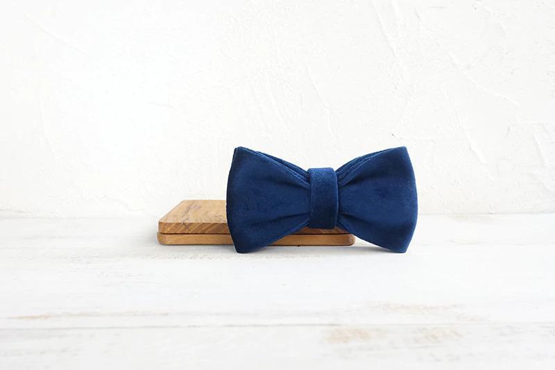 Dark Blue Bow Tie - Barker &amp; Bone