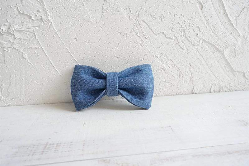 Denim Bow Tie -Barker &amp; Bone