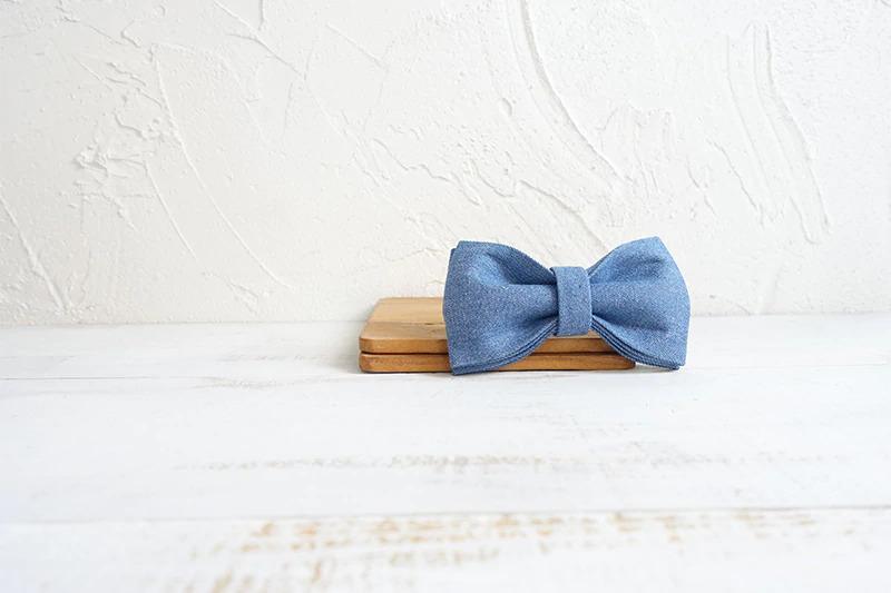 Denim Bow Tie -Barker &amp; Bone