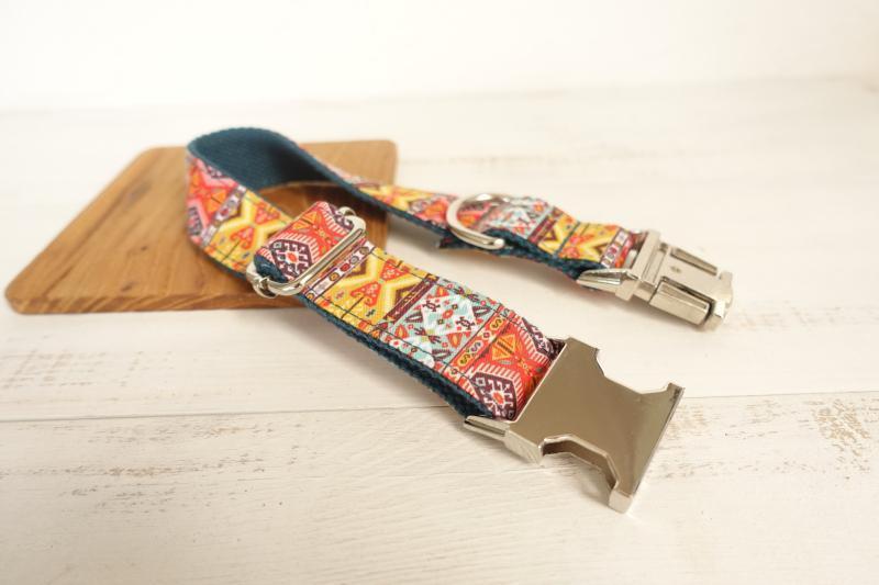 Bohemian Dog Collar &amp; Leash Set - Barker &amp; Bone 