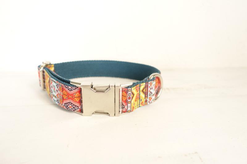 Bohemian Dog Collar &amp; Leash Set - Barker &amp; Bone 