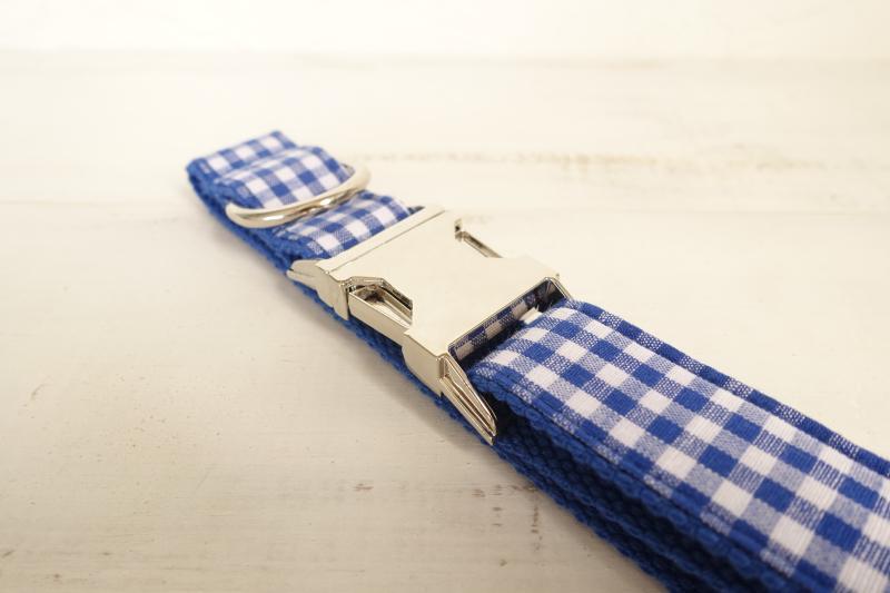  Dog Collar | Blue Plaid - Barker &amp; Bone