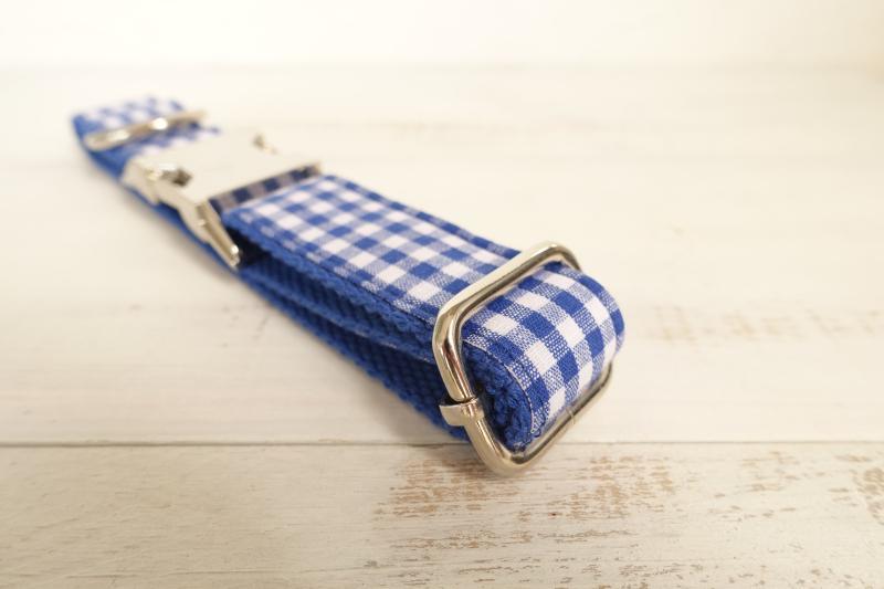  Dog Collar | Blue Plaid - Barker &amp; Bone