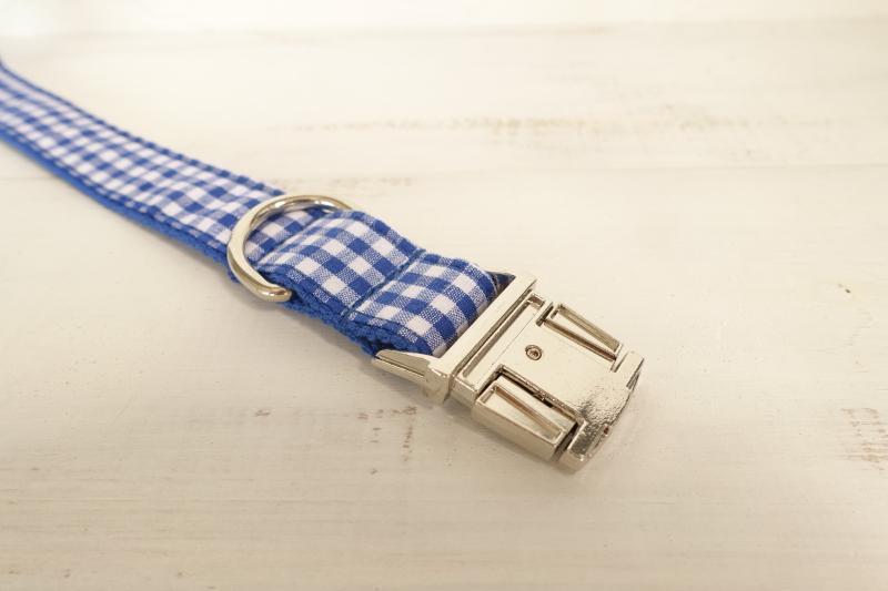  Dog Collar | Blue Plaid - Barker &amp; Bone