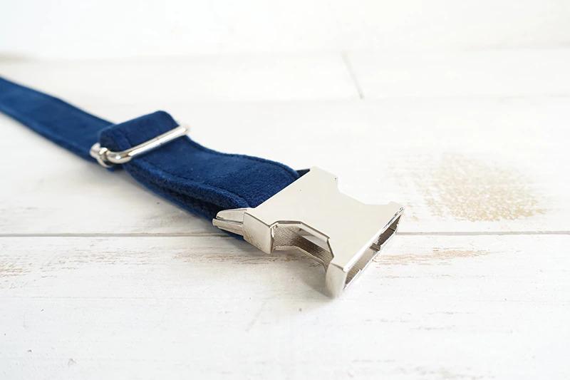 Dog Collar | Dark Blue - Barker &amp; Bone 