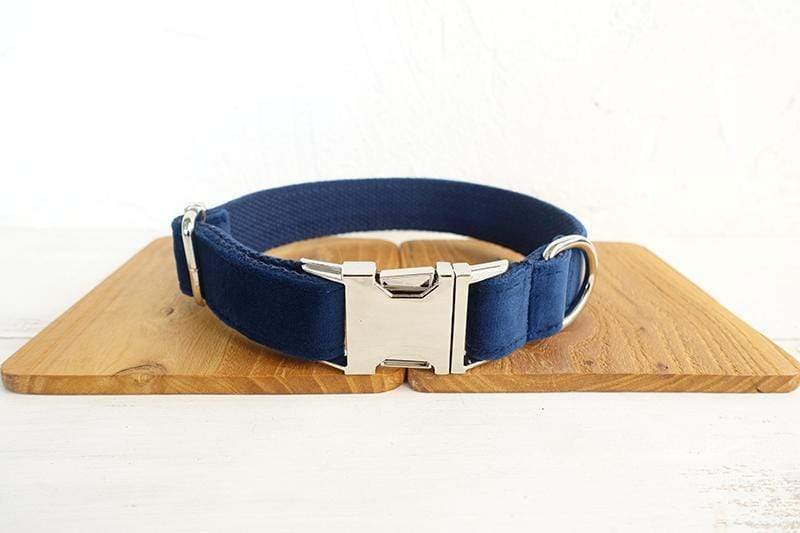 Dog Collar | Dark Blue - Barker &amp; Bone 