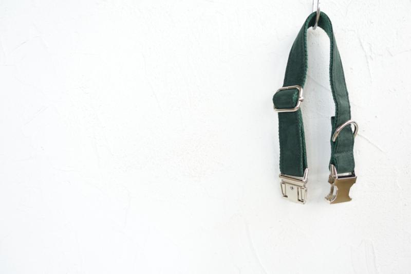 Dog Collar | Dark Green - Barker &amp; Bone 