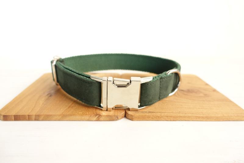 Dog Collar | Dark Green - Barker &amp; Bone 