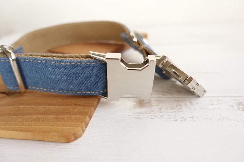 Dog Collar | Denim - Barker &amp; Bone 