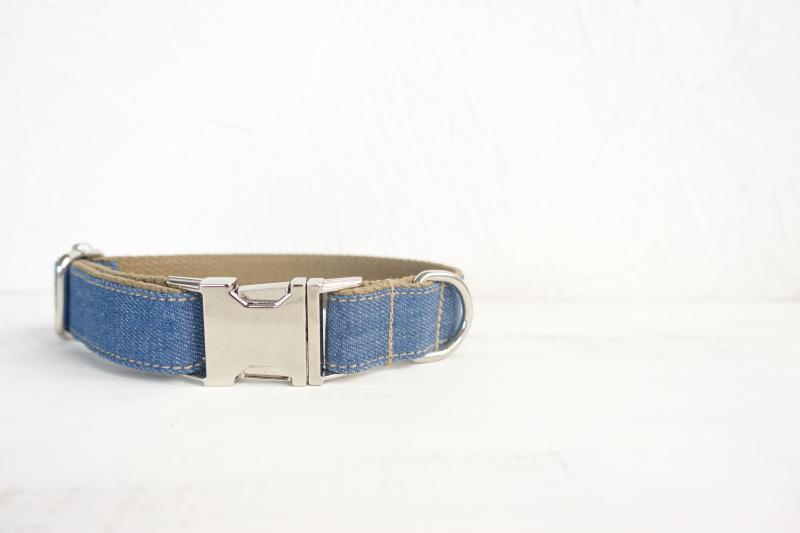 Dog Collar | Denim - Barker & Bone 