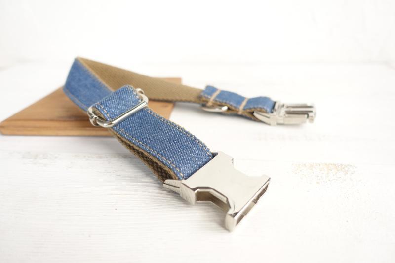 Dog Collar | Denim - Barker &amp; Bone 