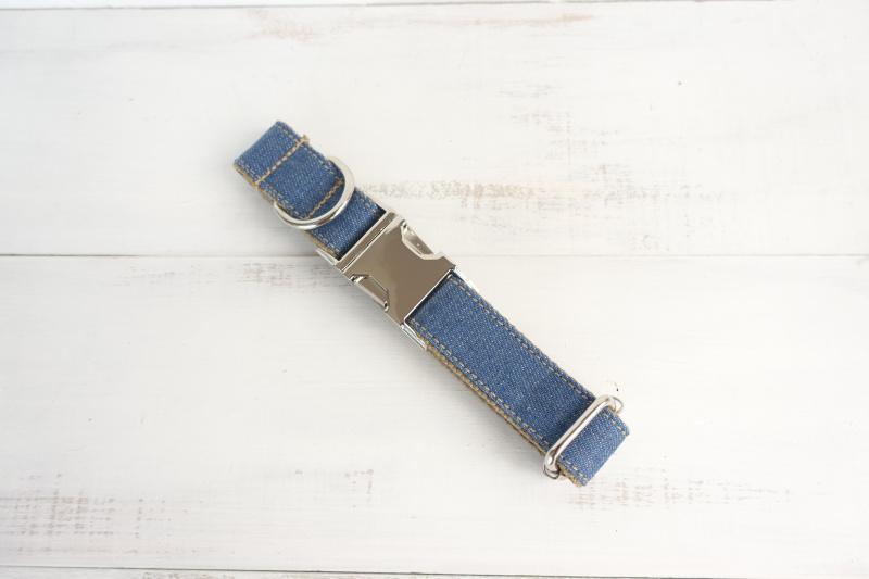 Dog Collar | Denim - Barker &amp; Bone 