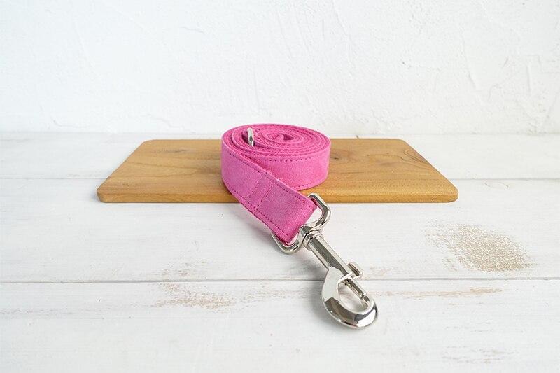 Dog Collar &amp; Leash | Pink - Barker &amp; Bone