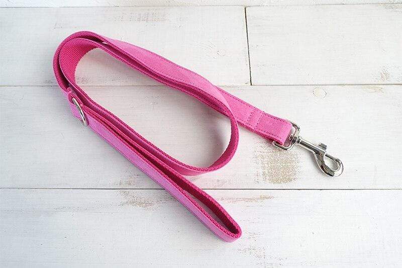 Dog Collar &amp; Leash | Pink - Barker &amp; Bone