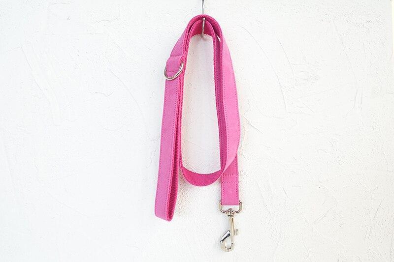 Dog Collar &amp; Leash | Pink - Barker &amp; Bone