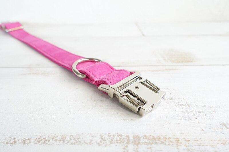 Dog Collar &amp; Leash | Pink - Barker &amp; Bone