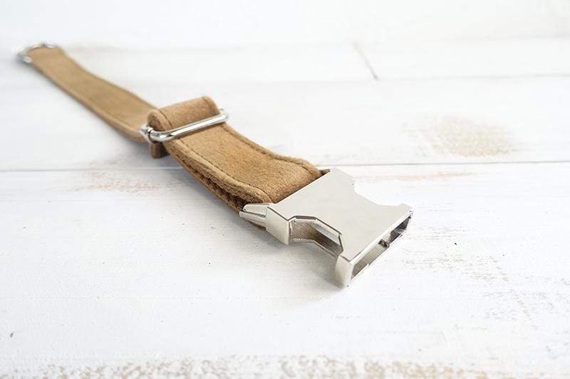 Camel Dog Collar &amp; Leash - Barker &amp; Bone 