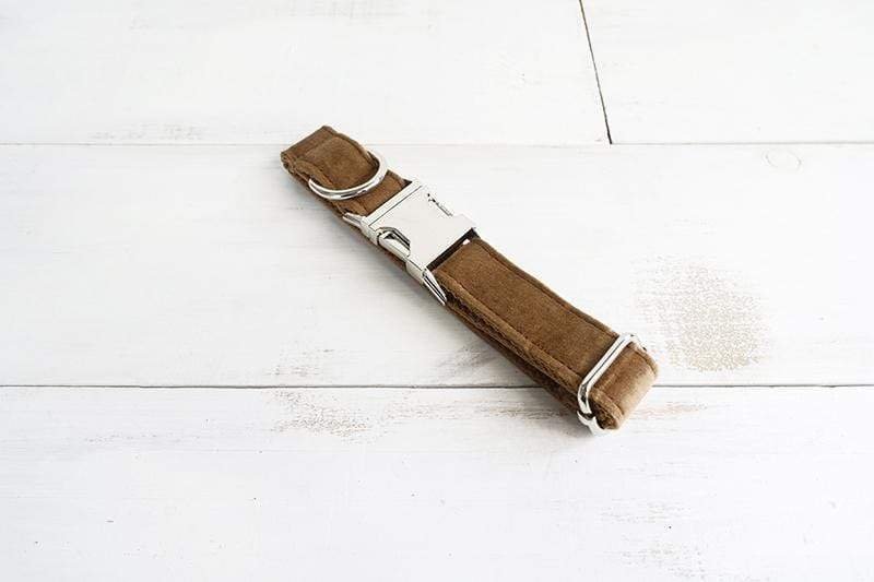 Camel Dog Collar &amp; Leash - Barker &amp; Bone 