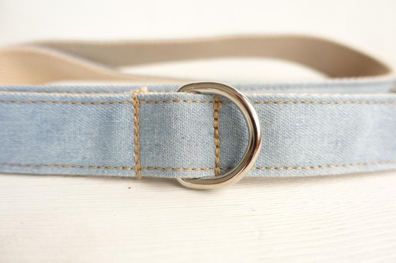 Dog Collar &amp; Leash | Light Denim - Barker &amp; Bone 