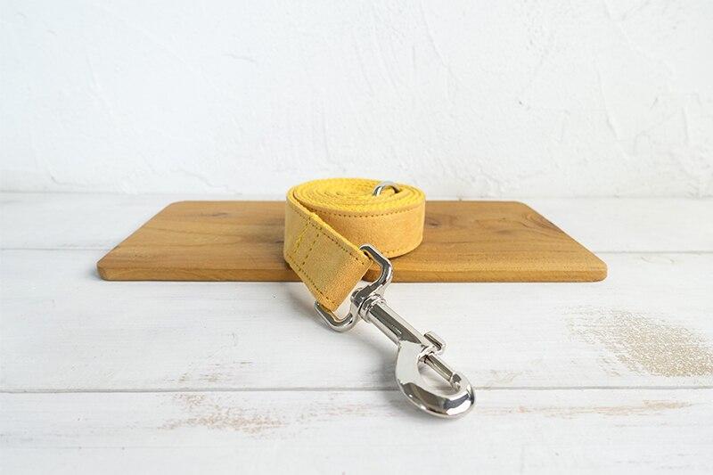 Barker &amp; Bone Dog Collar &amp; Leash | Yellow