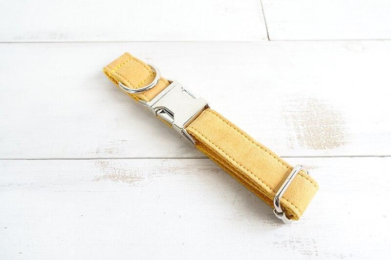 Dog Collar &amp; Leash | Yellow - Barker &amp; Bone