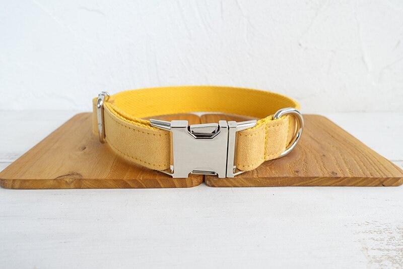 Dog Collar &amp; Leash | Yellow - Barker &amp; Bone