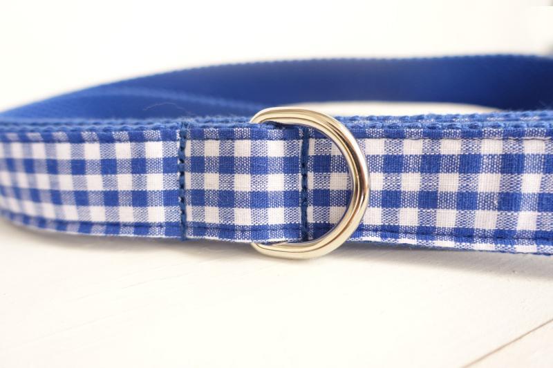 Dog Leash | Blue Plaid - Barker &amp; Bone 
