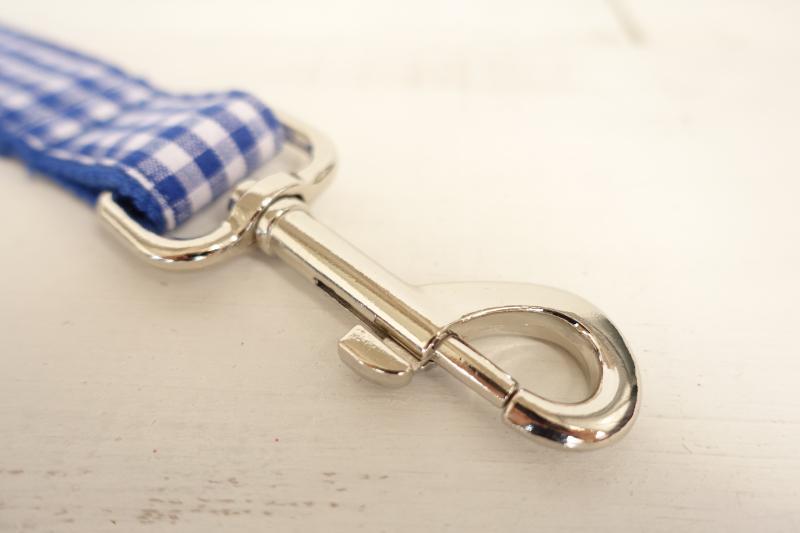 Dog Leash | Blue Plaid - Barker &amp; Bone 