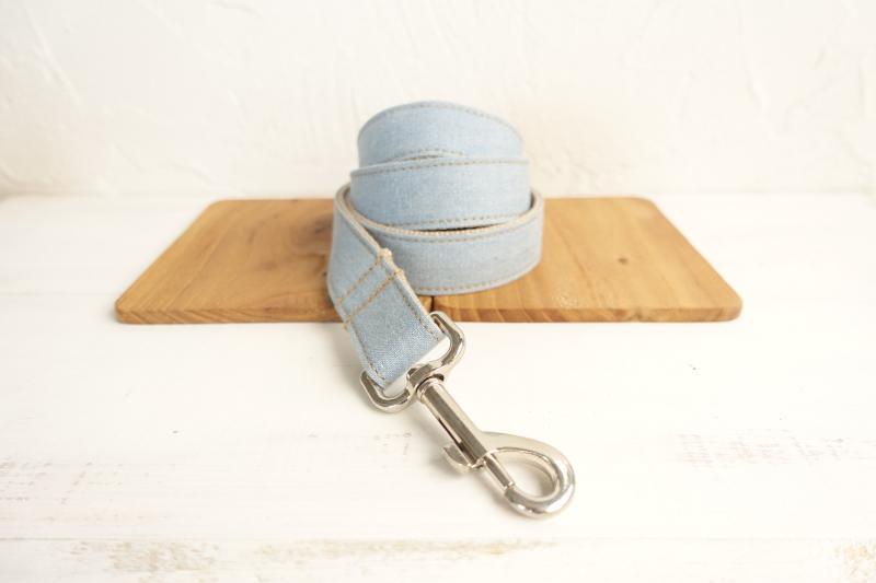 Dog Leash | Light Denim- Barker &amp; Bone 
