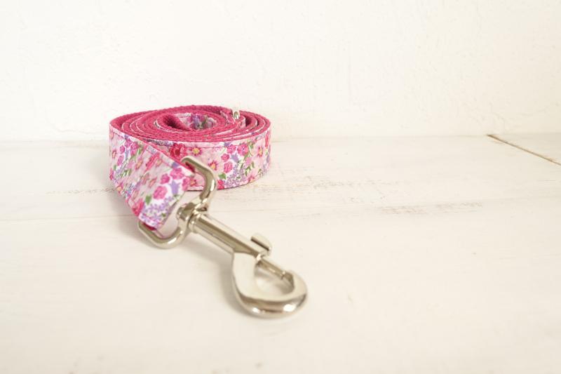 Dog Leash | Pink Flower - Barker &amp; Bone 