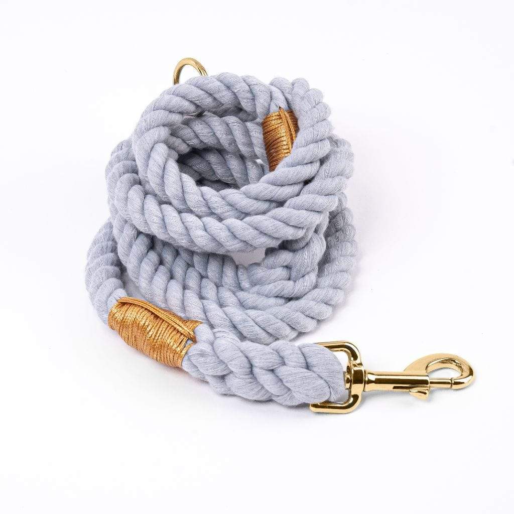 Rope Dog Leash | Quiet Grey - Barker &amp; Bone