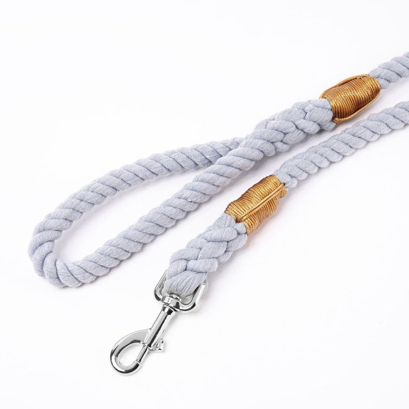 Rope Dog Leash - Quiet Grey | Shop Hand-Dyed Strong Rope Dog Leads ...