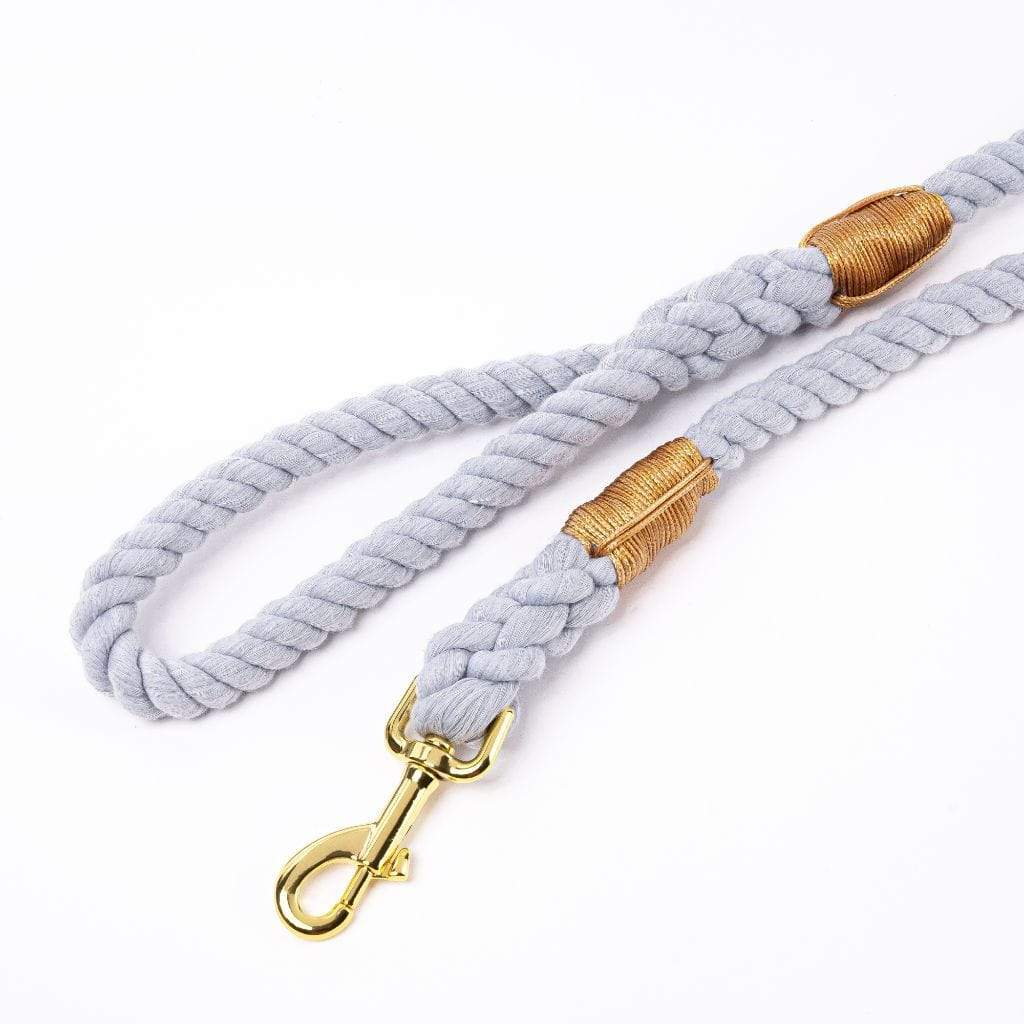 Rope Dog Leash | Quiet Grey - Barker &amp; Bone
