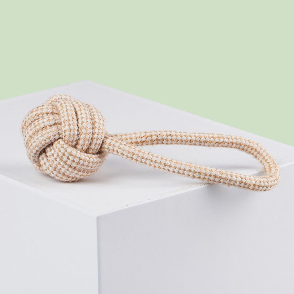 Dog Toy | Ball & Loop 1 Barker & Bone